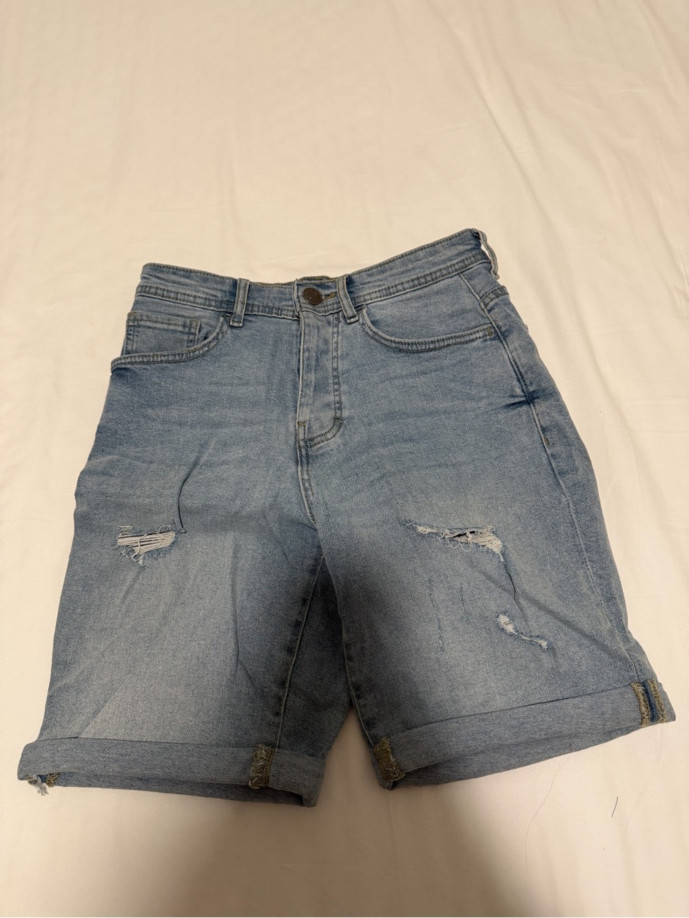 Primark Blue Denim Shorts